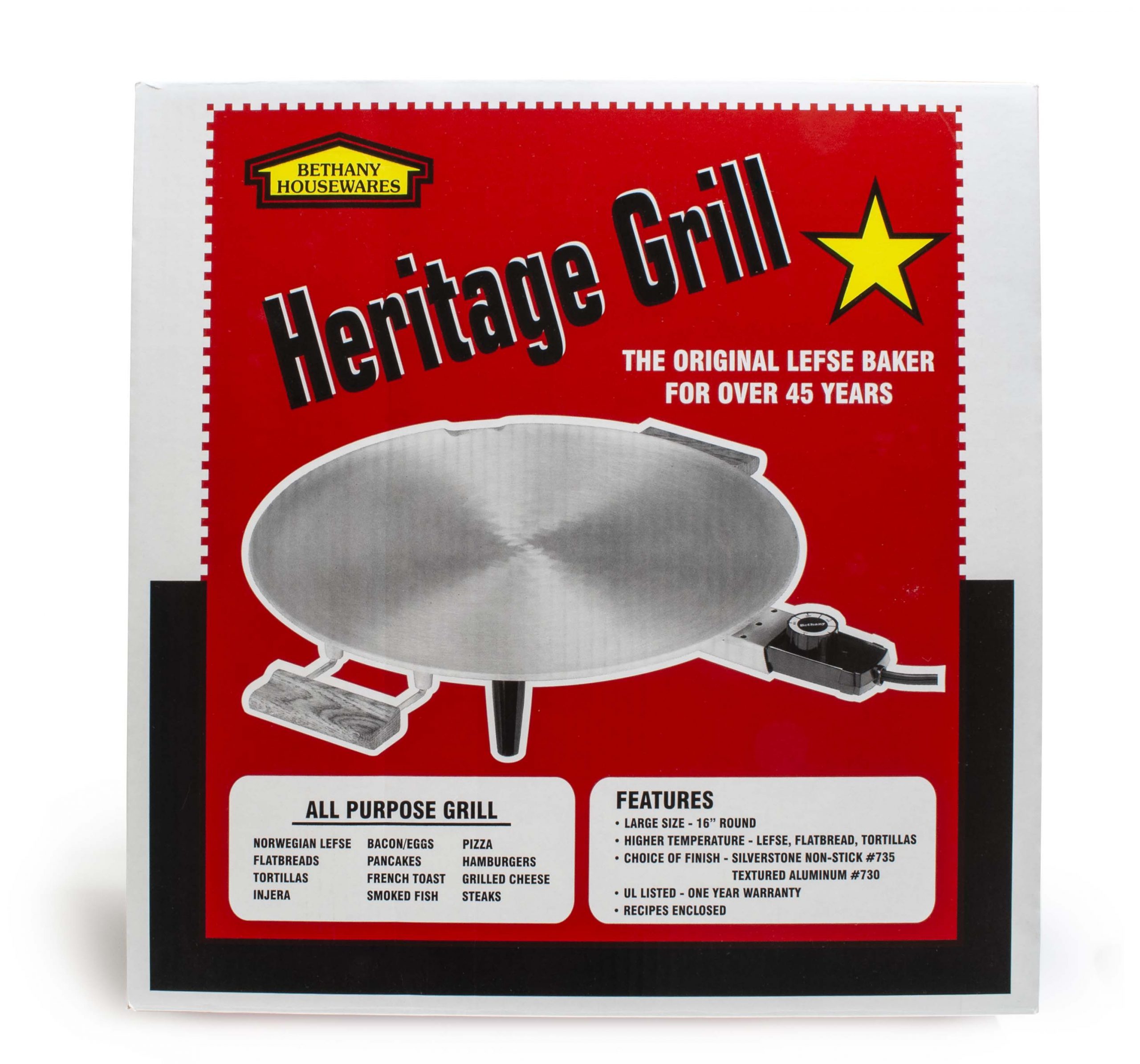 Round Electric Griddle, Lefse Grill - Bethany Housewares - Creative Kitchen  Fargo